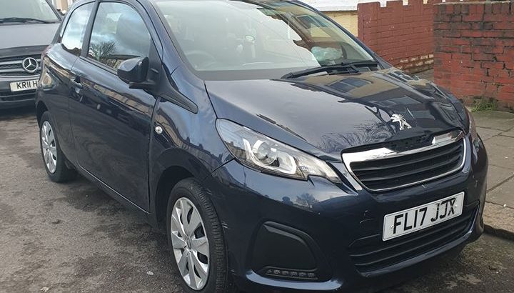Used Peugeot 108 manual transmission for sale London UK