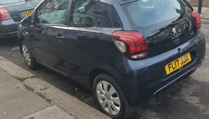 Used Peugeot 108 manual transmission for sale London UK