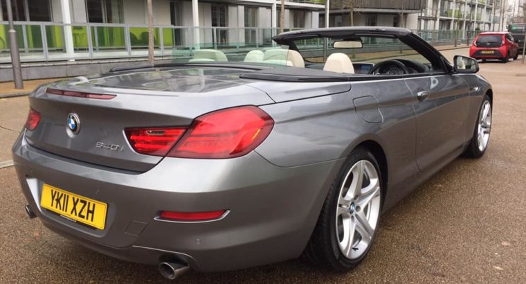 Used BMW 640i Convertible Business Edition for sale London