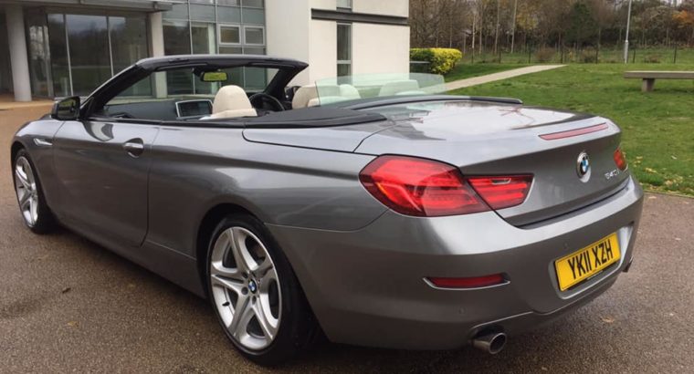 Used BMW 640i Convertible Business Edition for sale London