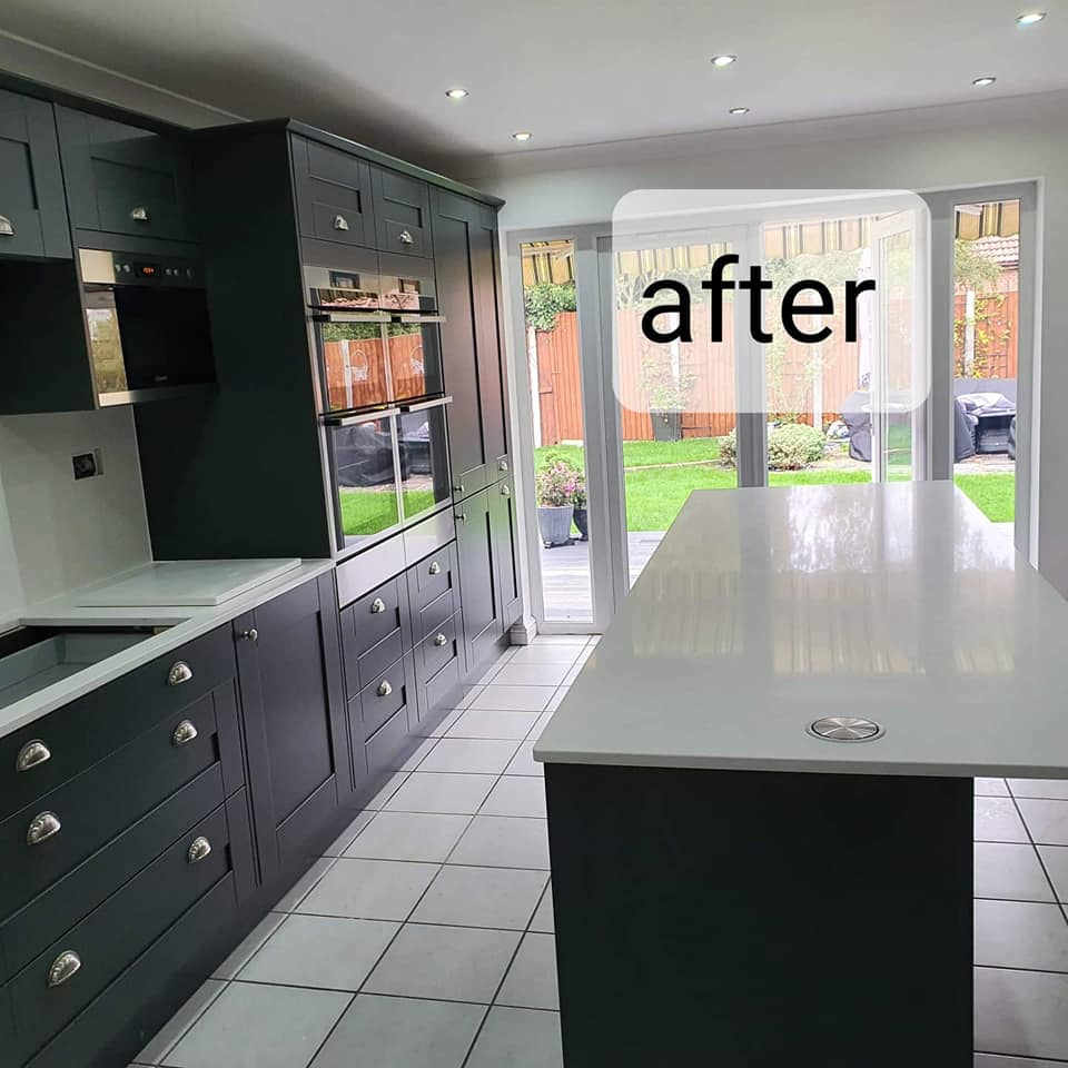 E M Stone Worktops Templating & Fitting in UK