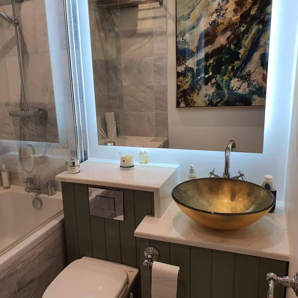 E M Stone Worktops Templating & Fitting in UK